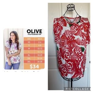 LuLaRoe Olive 2XL